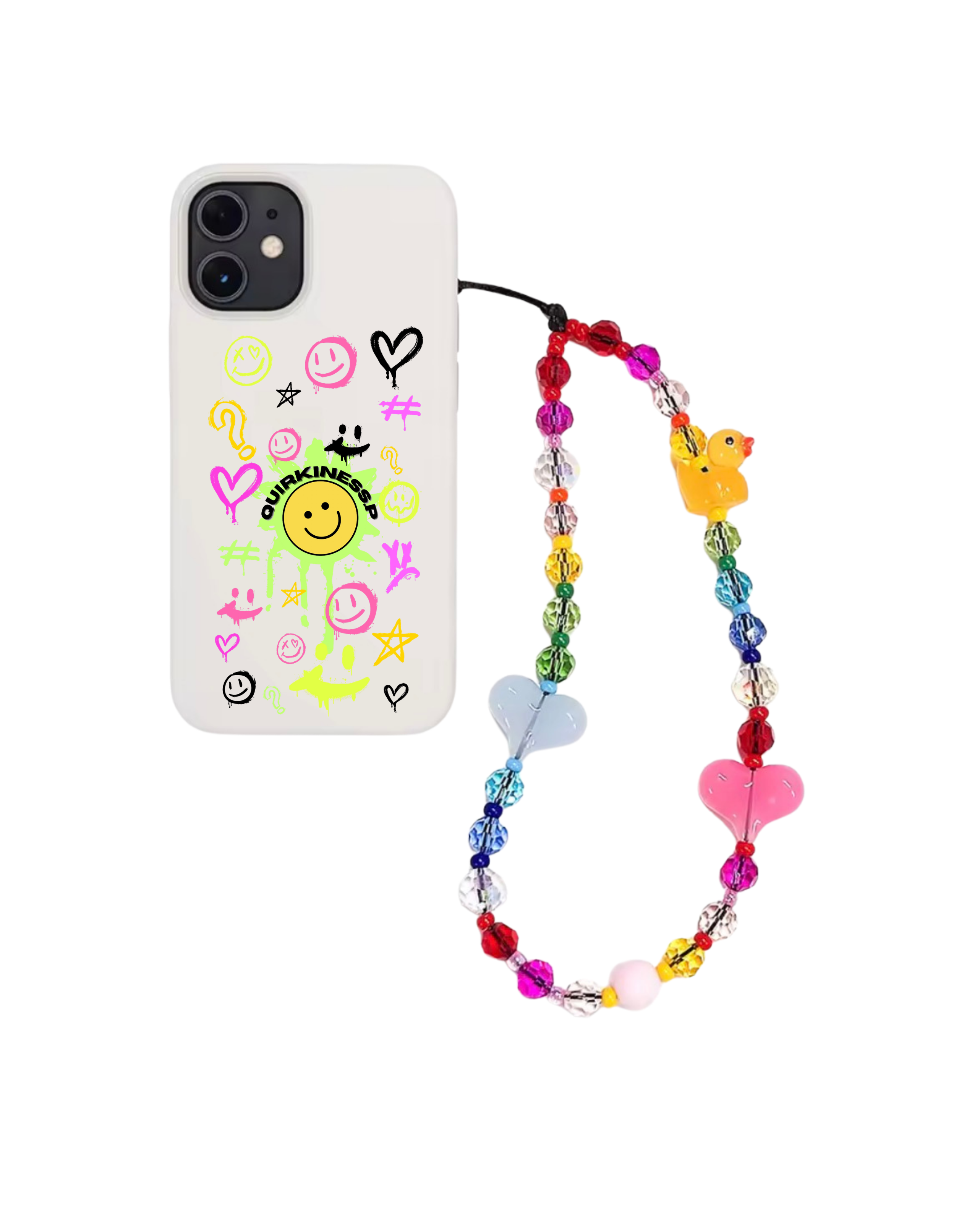 Happy phone strap