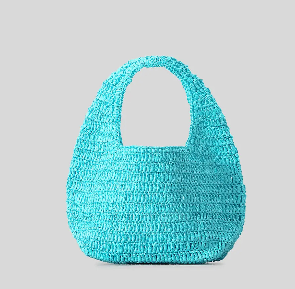 Fer straw bag