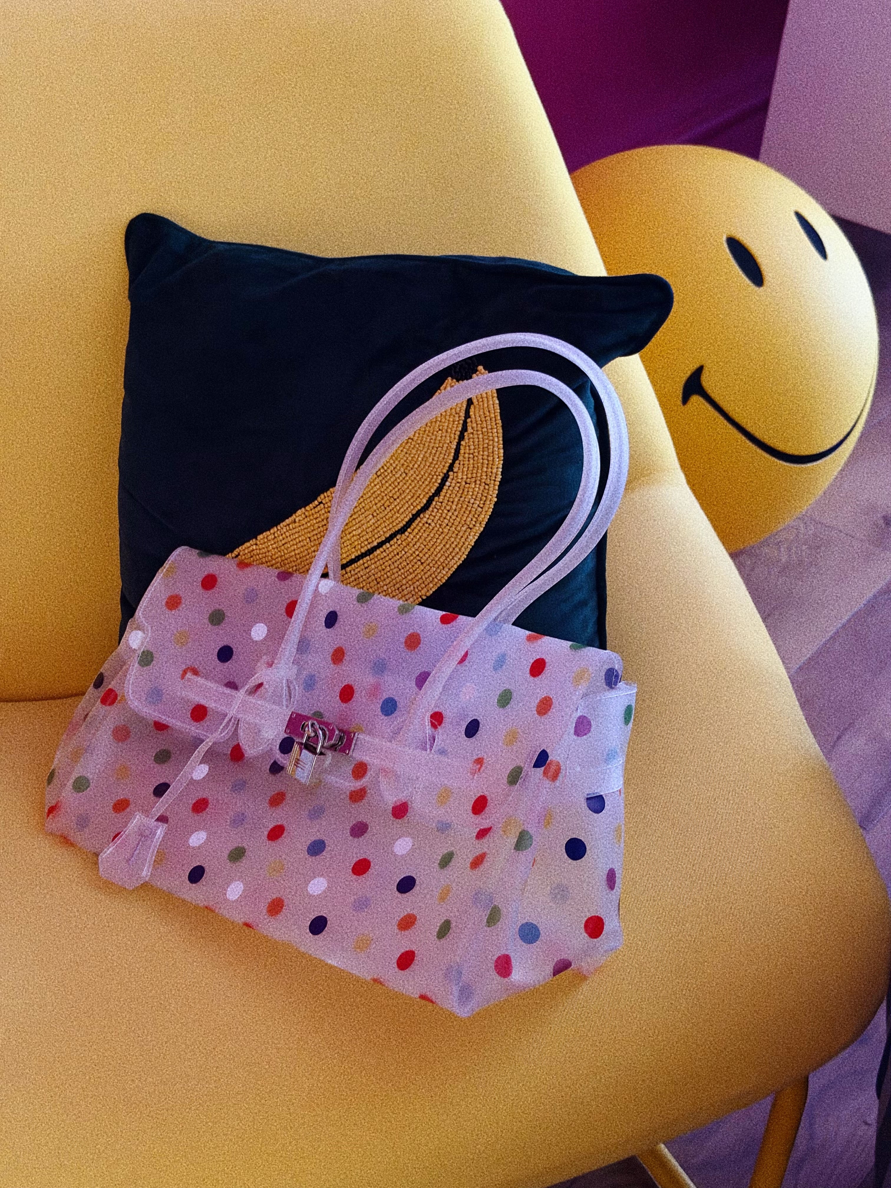 Confetti jelly bag