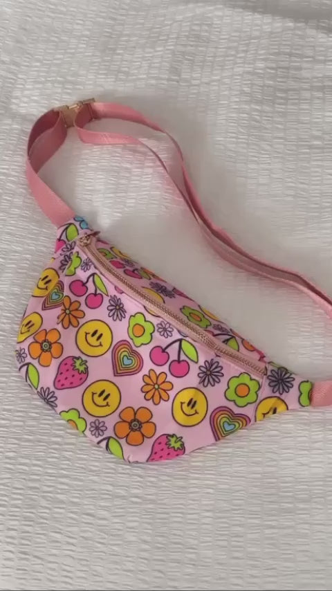 Smile bum bag